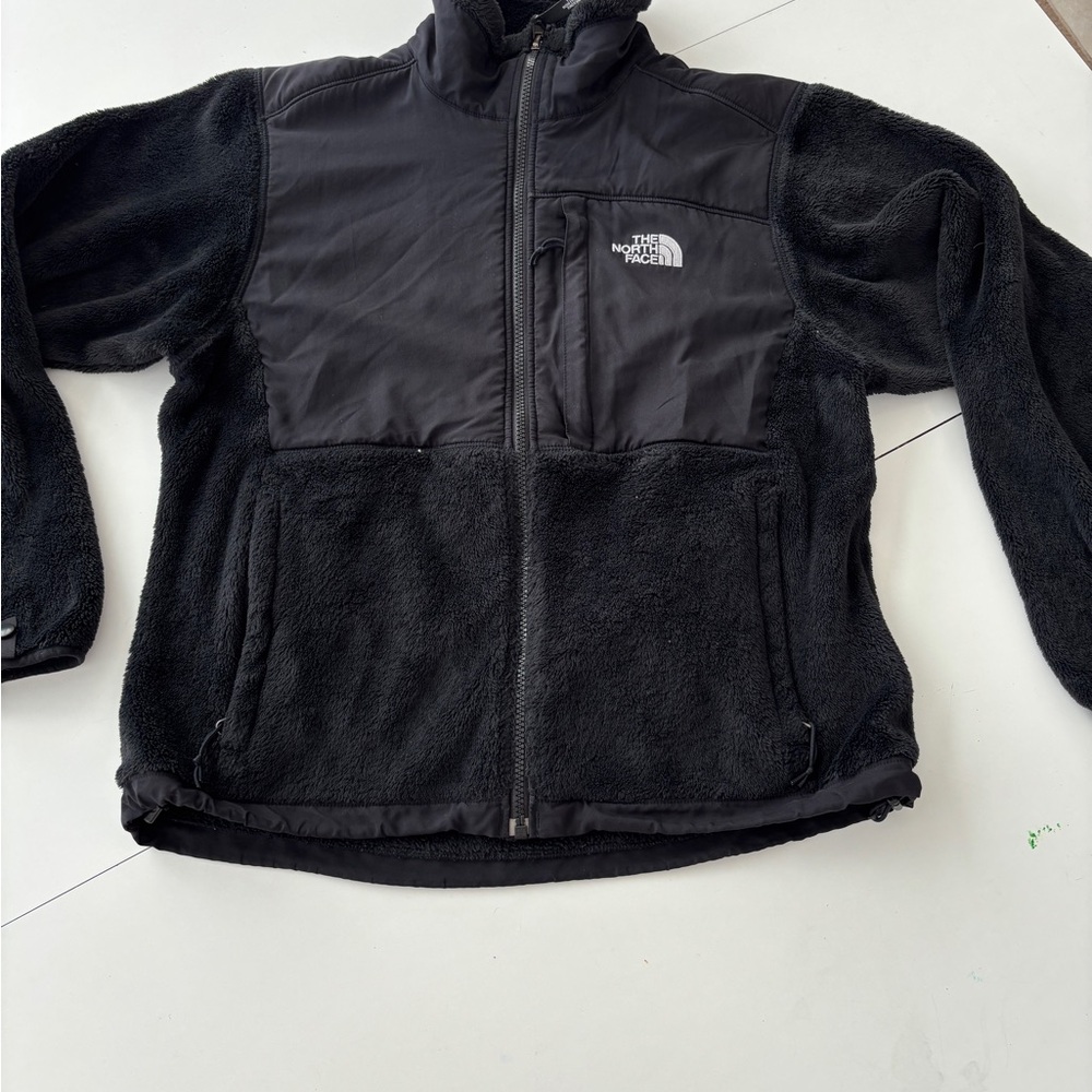 The North Face Black Full-Zip Fleece Jacket medium